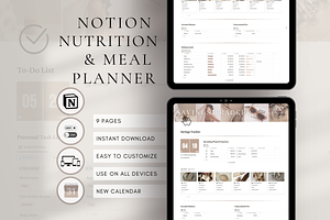 Notion Daily / Weekly Menu Tracker