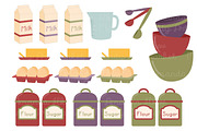 Autumn Baking Clipart & Vectors, an Illustration by Amanda Ilkov (Thumbnail 4 of 4)