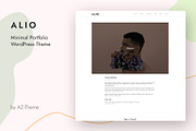 Alio - Minimal Portfolio Theme, a WordPress Template by AZ-Theme (Thumbnail 5 of 5)