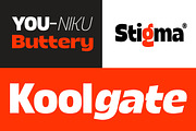 Calogen, a Sans Serif Font by Fargun Studio (Thumbnail 8 of 15)