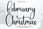 February Christmas, a Handwritten Font by FreshTypeINK (Thumbnail 1 of 8)