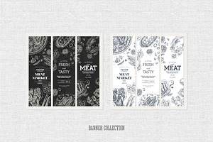 Meat Backgrounds & Design Templates