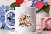 Whimsical Floral Undersea Clipart, a Seasonal Illustration by Craft Nest (Thumbnail 9 of 10)