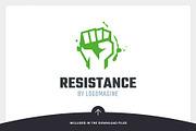 Resistance Logo Template, a Branding & Logo Template by LOGOMAGINE (Thumbnail 7 of 16)