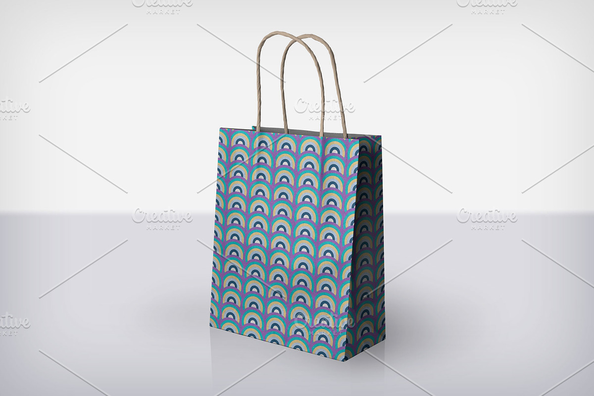 Modern seamless color patterns, a Pattern Graphic by ExpressShop (Photo 5 of 6)