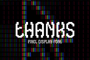Chakord Pixel Font, a Sans Serif Font by Iqsiart Studio (Thumbnail 8 of 8)