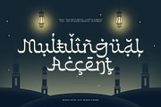 Buballen Arabic Typeface, a Script Font by alit design (Thumbnail 10 of 14)