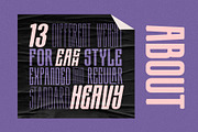 MOUBARU Typeface, a Sans Serif Font by alit design (Thumbnail 10 of 17)