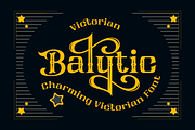 Balytic Charming Victorian Font, a Handwritten Font by AuthenType (Thumbnail 1 of 10)