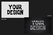 Ripped Paper Text Effect, a Layer Style Add-On by dokudokunomi (Thumbnail 2 of 4)
