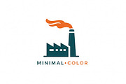 Minimal Factory Logo, a Branding & Logo Template by Logocreative (Thumbnail 2 of 2)