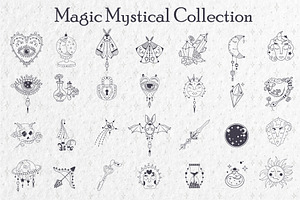 Boho Icon Magic Mystical Collection