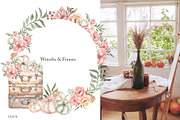 Watercolor Autumn Collection, a Decorative Illustration by MayaNavits (Thumbnail 6 of 8)