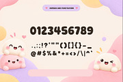 Mochi Pop – Cute Bubble Font, a Sans Serif Font by Yogeeid Std (Thumbnail 3 of 5)