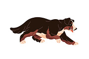 Happy dogs of different breeds set, an Animal Illustration by PaperTrident (Thumbnail 11 of 11)