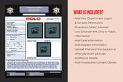 Be On Lookout For Flyer Template BOLO