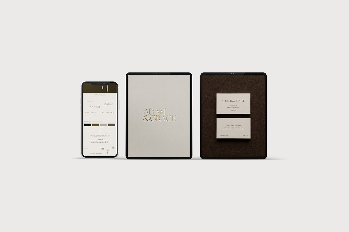 Mini Branding Kit Canva Template, a Branding & Logo Template by Adam and Grace (Photo 1 of 19)