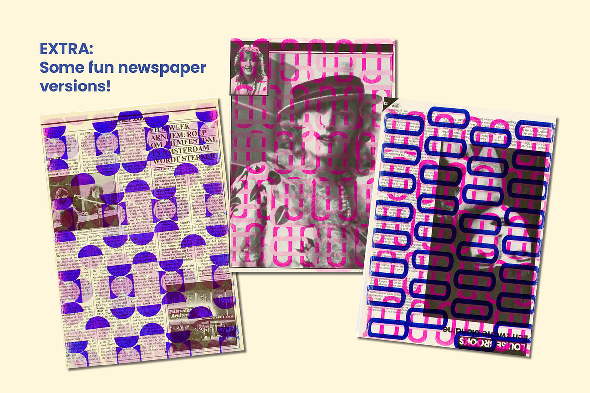 Riso Riot — Real Scans & Patterns, a Pattern Graphic by studiomisprint (Photo 6 of 8)