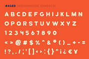 Roundhouse - Regular & Aged, a Sans Serif Font by Roman Paslavsky (Thumbnail 8 of 12)