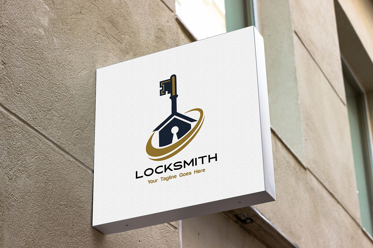 Locksmith & Security Logo Design, a Branding & Logo Template by YUDesignStore (Photo 6 of 8)