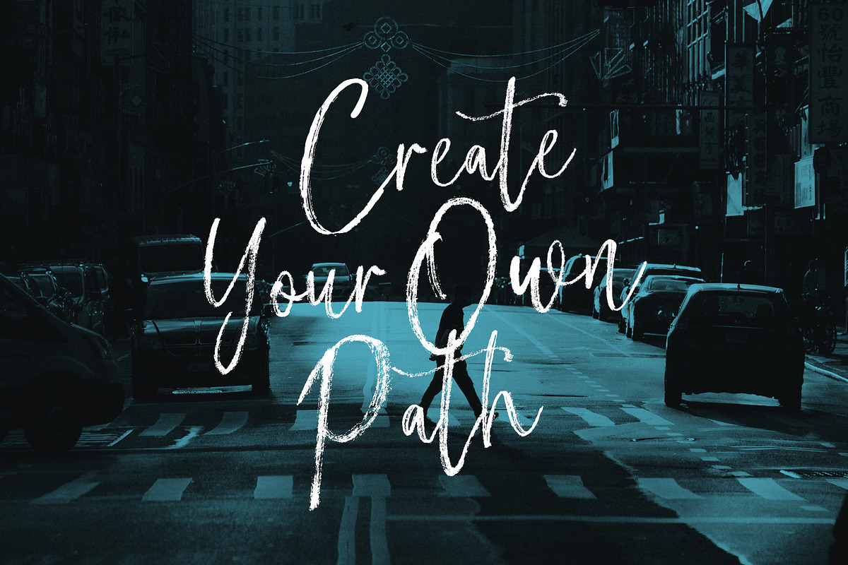 Cotaget Brush, a Handwritten Font by Nowlystudios (Photo 3 of 8)