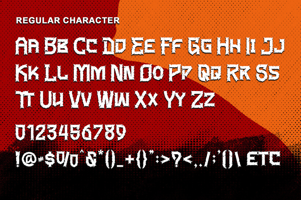 Breakfury, a Blackletter Font by Letterara (Photo 8 of 11)