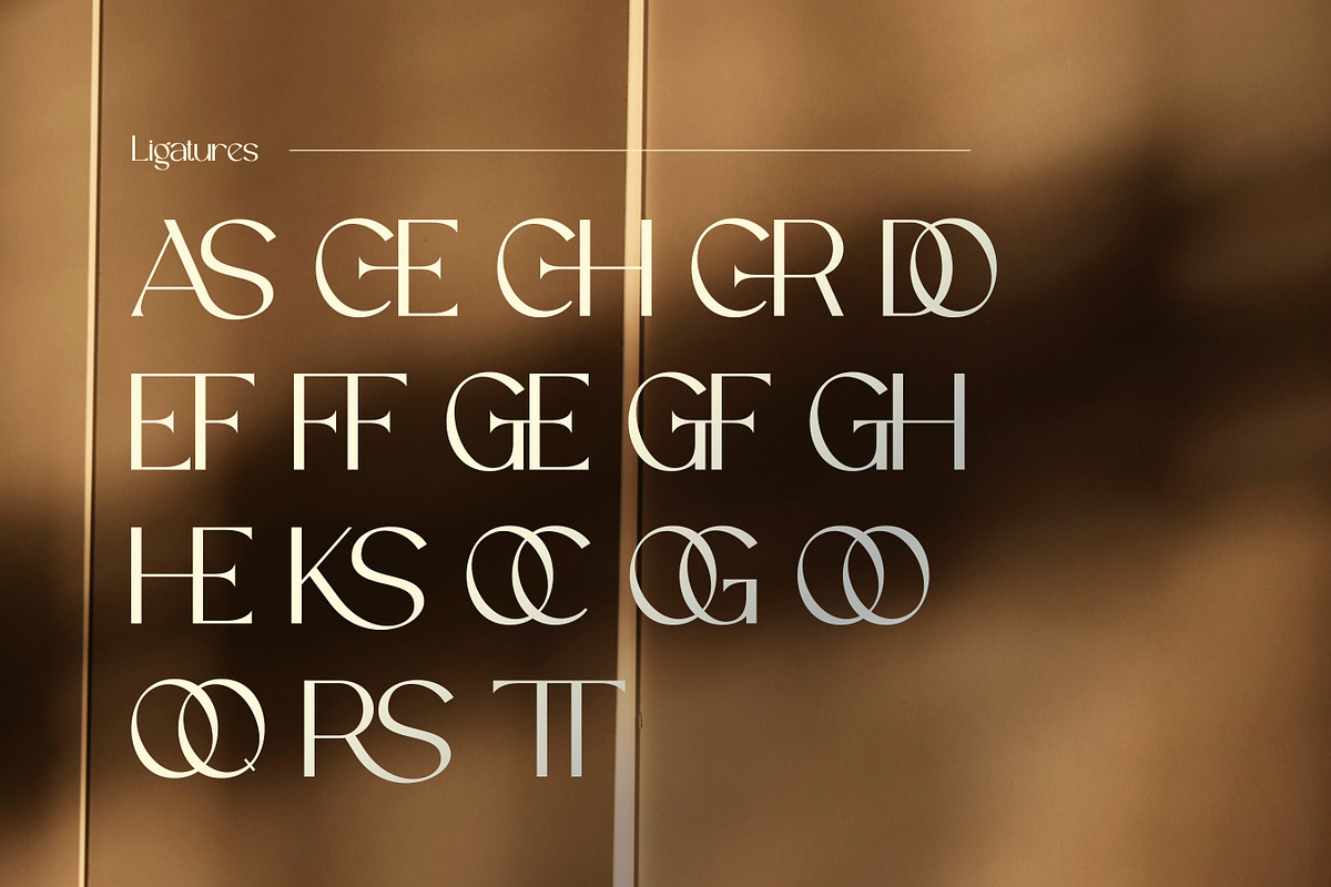 Nocelia - Luxury Sans Serif Font, a Sans Serif Font by Flawless And Co (Photo 9 of 10)