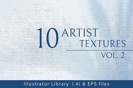 10 Adobe Vector Artist Textures Vol2, a Texture Graphic by Her Indigo Moon
