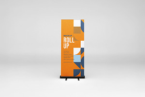 Rollup Mockup, an Advertising Mockup by Qaleb Studio