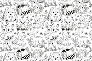 Forest glade.Patterrn & illustration, a Wallpaper Graphic by Tilling (Thumbnail 3 of 9)