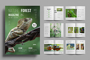 Nature Magazine Template, a Magazine Template by ContestDesign (Thumbnail 1 of 3)