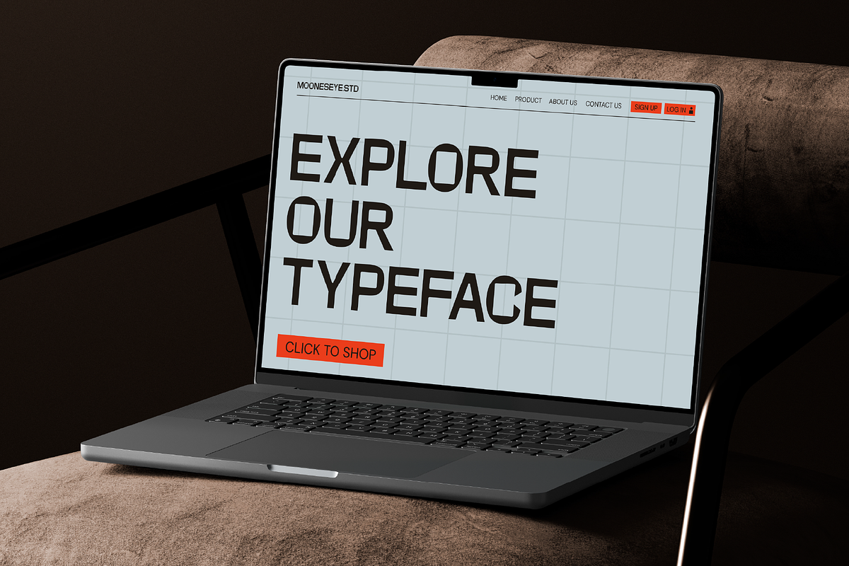 Degon Stuz - Sans Serif Display, a Sans Serif Font by MooneseyeType (Photo 8 of 8)