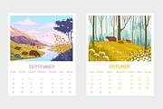 Calendar 2023, an Animal Illustration by JulianArt (Thumbnail 6 of 7)