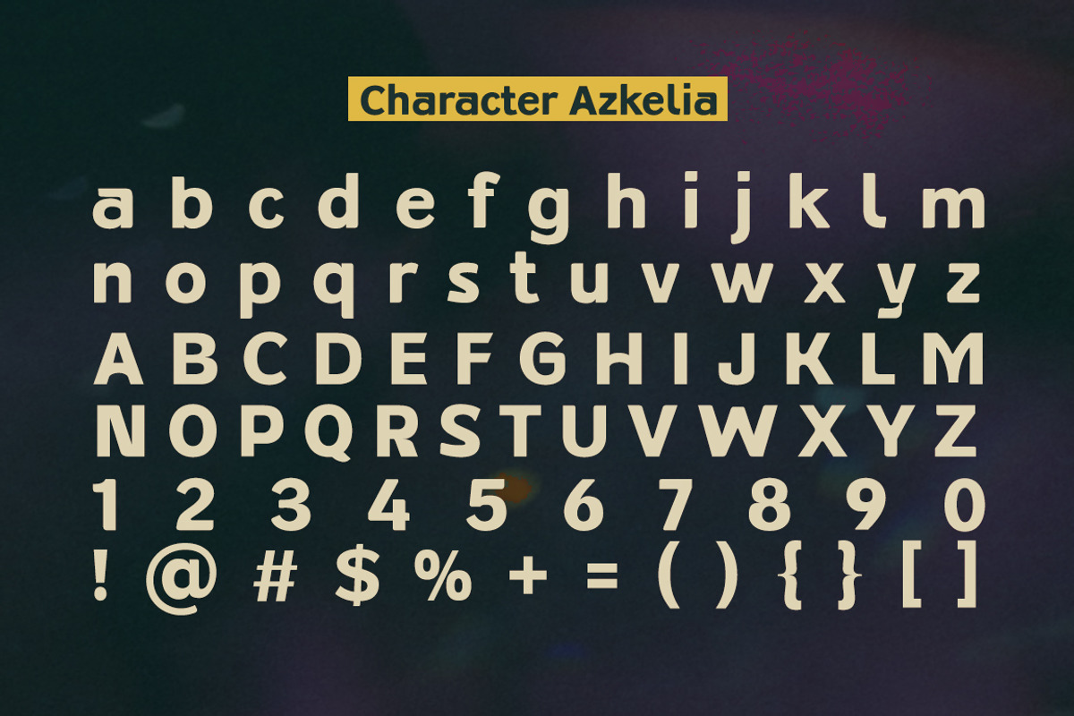 Azkelia, a Font by Fontastic (Photo 11 of 12)