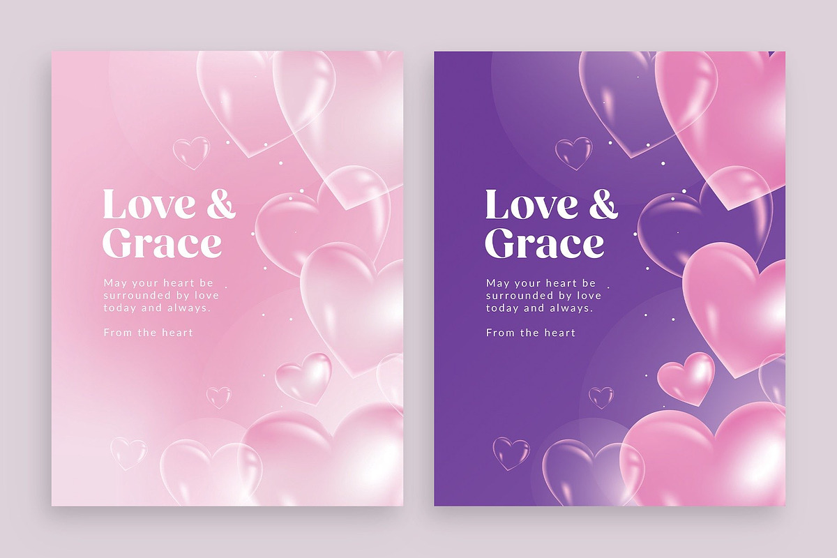 Valentines Day Flyer Poster Template, a Flyer Template by BrandPacks (Photo 2 of 6)