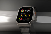 Apple Watch Ultra Mockup, a Wearable Device Mockup by Mockupnine (Thumbnail 2 of 7)