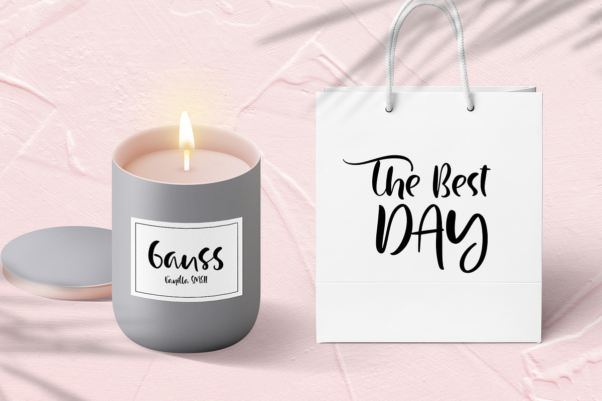 Font Bundle Handwritten Calligraphic, a Sans Serif Font by Happy Letters (Photo 10 of 18)