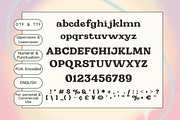 Pink Label: Y2K Groovy Retro Font, a Sans Serif Font by The Gelato Type (Thumbnail 2 of 15)