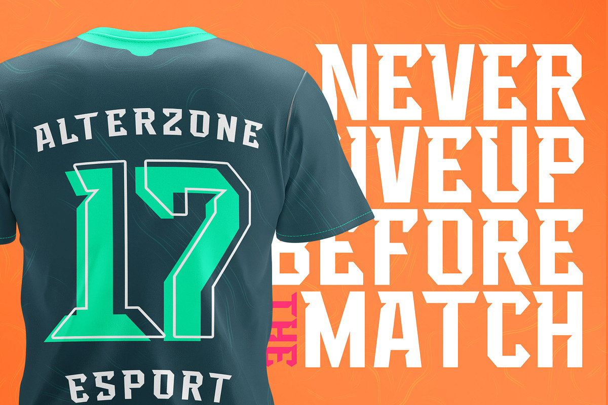 Headbears - Modern Esport Font, a Font by Almarkhatype (Photo 4 of 10)