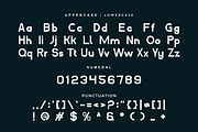 Ganboy - Modern Font, a Sans Serif Font by Iqsiart Studio (Thumbnail 6 of 7)