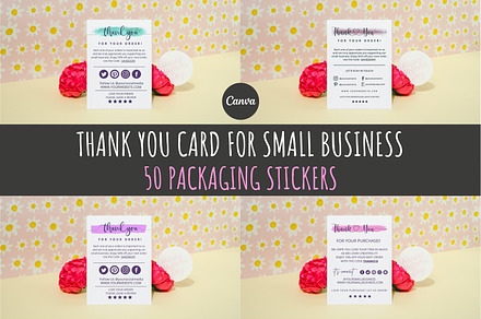 THANK YOU CARD FOR SMALL BUSINESS
