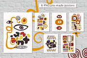Klimt inspired patterns collection, a Pattern Graphic by My Space Garden (Thumbnail 7 of 13)