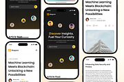 Blogane - Framer Template for Blog, a Landing Page Template by Agensip Design Agency (Thumbnail 4 of 10)