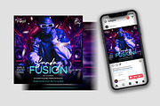 Sunday Party Flyer Canva Template, a Flyer Template by Posterfello (Thumbnail 3 of 4)