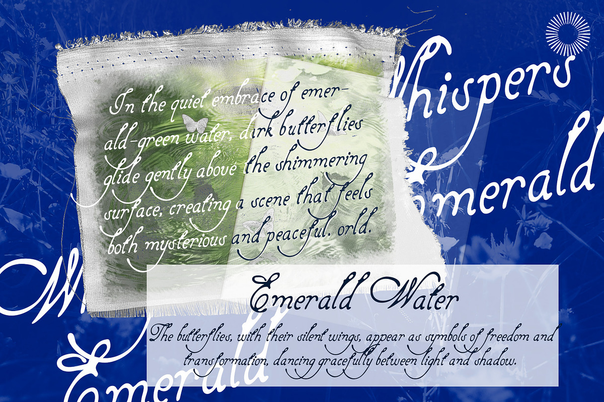 Lost in Harmony - Expressive Script, a Handwritten Font by Setara Langit CreativeStd (Photo 3 of 12)