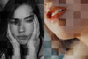 Checkered Pixelated Poster Effect, a Layer Style Add-On by Design Squad (Thumbnail 5 of 5)