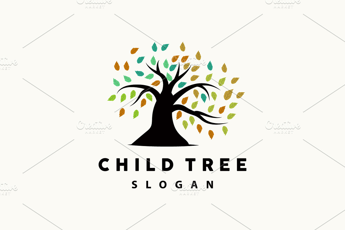 Tree Logo, Educational Playground, a Branding & Logo Template by Maylianaw28