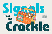 CS Quigley – Bold Font, a Sans Serif Font by Craft Supply Co. (Thumbnail 6 of 8)