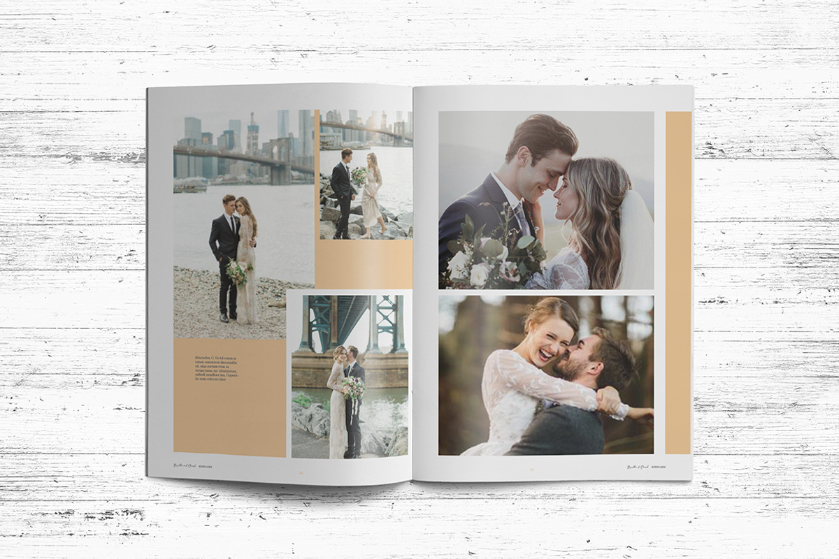 Wedding Album Template, a Magazine Template by spidergraph (Photo 13 of 16)