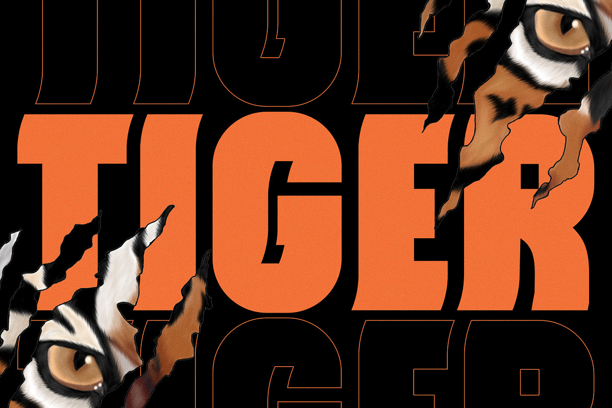 Hugro Modern Futuristic Sans Serif, a Sans Serif Font by Perfectype (Photo 5 of 7)